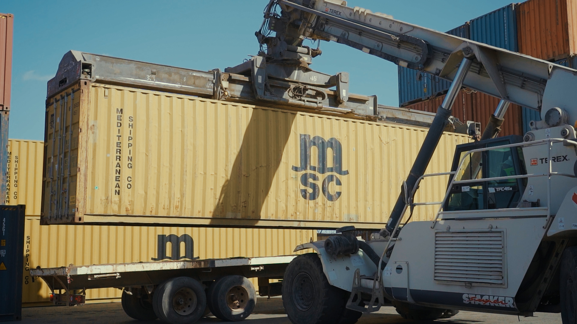 Manutention conteneurs
